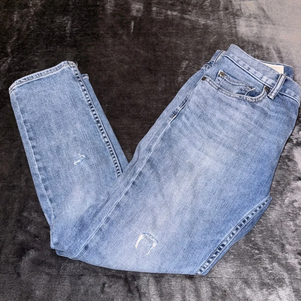 Banana Republic‎ Mens Slim Fit Jeans Light Wash Blue Denim Pants 28W 28L